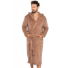 Pánsky župan Italian Fashion Mimas dł.r. Farba: Hnedá, Veľkosť: XL