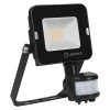 LEDVANCE Svítidlo LED reflektor senzor FL COMP SEN V 10W 840 SYM 100 BK
