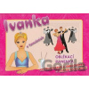Ivanka v tanečních oblékací panenka vystřihovánka omalovánka navíc