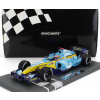 Renault F1 R25 Team Renault N°1 Majster Sveta Víťaz French GP 2005 Fernando Alonso 1:18 Minichamps svetlomodrá žltá