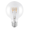 Vintage 1906 LED CLASSIC SLIM FILAMENT Globe DIMMABLE 4.8W 827 Clear E27