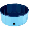 Bazén pre psa zvieratá skladací ľahký pevný PET 80x30cm