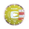 EXTOL CRAFT 108813 kotouč diamantový řezný segmentový - suché řezání, O 150x22,2x2,3mm