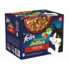 FELIX Sensations Jellies kapsičky - hovädzie / kura / kačka / jahňa v želé 24x85g