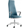 LD SEATING Kancelářské křeslo MELODY DESIGN 795-FR-N6, kříž hliník leštěný