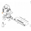 ND STIHL Kryt motora pre krovinorez MM 55, FS 46, 4140 084 0905