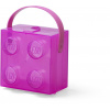 LEGO® box s rukoväťou fialová