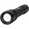 NEDIS LED svietidlo / napájanie z batérie / 3,7 V DC / 10 W / 1000 lm / dosah 200 m / čierna