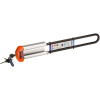 zámok na snežný skúter SNOWBOSS SSF OXFORD oranžová sada vrátane držiaka zámku priemer kolíka 15 mm pre šírku pásu do 520 mm