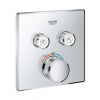 Grohe Grohtherm SmartControl vaňová/sprchová batéria podomietková s termostatom StarLight Chrome 29124000