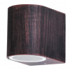 RABALUX SK Svietidlá s.r.o. Moderné vonkajšie nástenné svietidlo Chile 8018 - antická hnedá