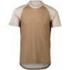 POC MTB Pure Tee Jasper Brown/Lt Sandstone Beige - M