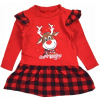 Dievčenské šaty - MIDI Fabri Dress Veľkosť 116 (Soby 116/122 Vianočné šaty)
