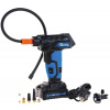 Akumulátorový kompresor 0,2-10,3 Bar, 12V, 1.5Ah batéria, 23l/min, LCD display, GEKO