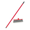 Brilanz Smeták s násadou ECONOMY 30 cm s italským závitem, tyč 120 cm, červený