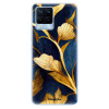 Odolné silikónové puzdro iSaprio - Gold Leaves - Realme 8 / 8 Pro