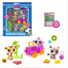 Craftenwood Playset Bandai Littlest Pet Shop SAFARI 8ks