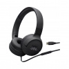 Káblové slúchadlá JBL Tune 520C USB-C do uší, mikrofón, čierne