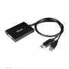CLUB3D cac-1010 Displayport/usb DVI-I Daul link Černá, Bílá