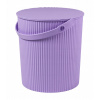 Úložný box/stupínek (30,8x33,1cm), fialová