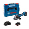 Bosch Akumulátorová uhlová brúska GWS 18V-10 P 06019J4101