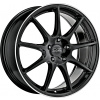 Oz Veloce GT GBDL 8x18 5x112 ET45 GLOSS BLACK+DIAMOND LIP+SILVER LETTERING