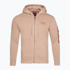 Pánska mikina Alpha Industries Back Print Zip dusty coral