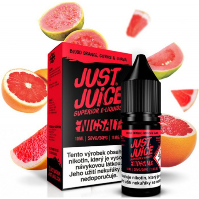 e-liquid 10ml Just Juice SALT Blood Orange, Citrus & Guava - 11mg 11mg 11mg