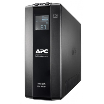 APC Back UPS Pro BR 1600VA, 8 Outlets, AVR, LCD Interface (960W) BR1600MI
