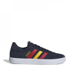 adidas VL COURT 3.0 Shoes Mens Navy/Red/Gold 7 (40.7)