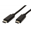 PremiumCord USB-C kabel ( USB 3.1 generation 2, 3A, 10Gbit/s ) černý, 0,5m ku31cg05bk