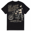 Pánské Triko BLACK HEART CHOPPER PUSSY Barva: Černá, Velikost: M - XL - doprava zdarma