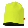 PORTWEST HI-VIS REVERSIBLE BEANIE HA14 / Obojstranná čiapka - HV žltá/čierna Univerzálna