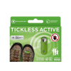 TICKLESS® ACTIVE Dobíjecí ultrazvukový odpuzovač klíšťat a blech pro lidi Green