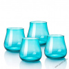 Farebné poháre DION 340 ml BLUE (4 ks) (B.Bohemian DION color)