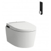 Laufen Cleanet Alvia - Elektronický bidet s keramikou, závesný, Rimless, SoftClose, LCC, biela H8211604000001