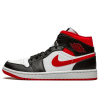 Jordan 1 Mid Gym Red Black White 44.5