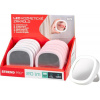 Zrkadlo Strend Pro XL1204011, vreckové, kozmetické, LED, 3xAAA, Sellbox 10 ks