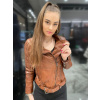 Max Original Leather Dámska kožená bunda MONI cognac (XL 50-52) - Cognac - XL