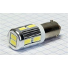 AUTOLAMP LED 12V (H6W) Bax9s číra 10xSMD