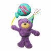 KONG Occasions Birthday Teddy - narodeninová hračka pre mačku, plyšový medvedík s balónom, s mačacím štipcom