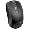 Genius ECO-8150 Myš, bezdrátová, optická, 1200DPI, 4 tlačítka, Copilot, 2,4GHz, USB-A dongle, USB-C nabíjení, černo-šedá 31030045402