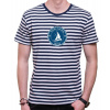 namornicke tricko, Farba pruhovaná tm. modrá, Strih/ Variant Pánsky/UNISEX