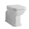 SAPHO WALDORF 65cm WC stojace, zadný / spodný odpad, biele, 411601