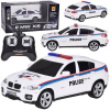 mamido Športové policajné vozidlo BMW X6 na diaľkové ovládanie RC0660 BI