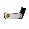 Rezztek Brankárska páska na čepeľ Rezztek Doublepack NHL (2 páry), Senior, biela, Chicago Blackhawks
