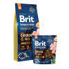 Brit Premium by Nature dog Junior M Balenie: 15 kg