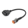 HARLEY DAVIDSON 4 pin redukce OBD2 motocykl, 4pin (DIAGNOSTIKA OBD H-D)