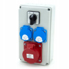 Rozvádzač ELS Elektrotechnika 230 V IP44 16 A