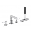 Hansgrohe Finoris 4-otvorová batéria na okraj vane s telesom sBox Chróm HG 76444000